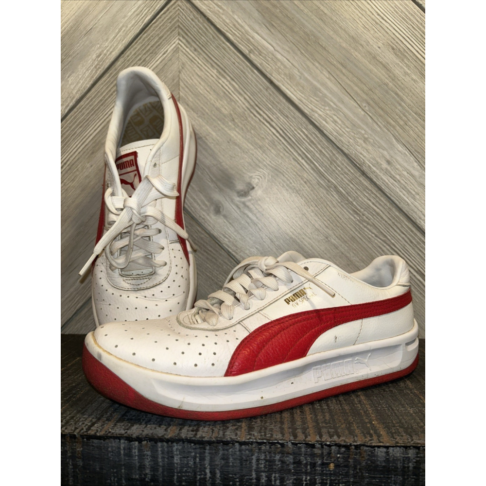 Puma GV Special Men’s 8.5 Red & White Shoes